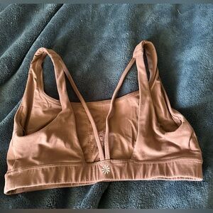 Athleta Light Brown Sports Bra - Size Medium